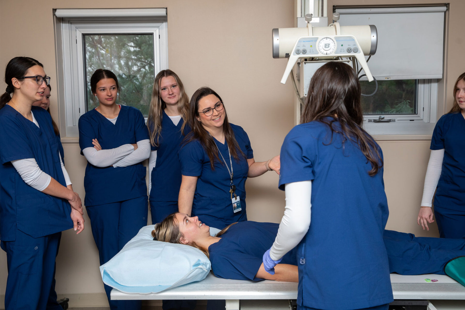 Radiology students