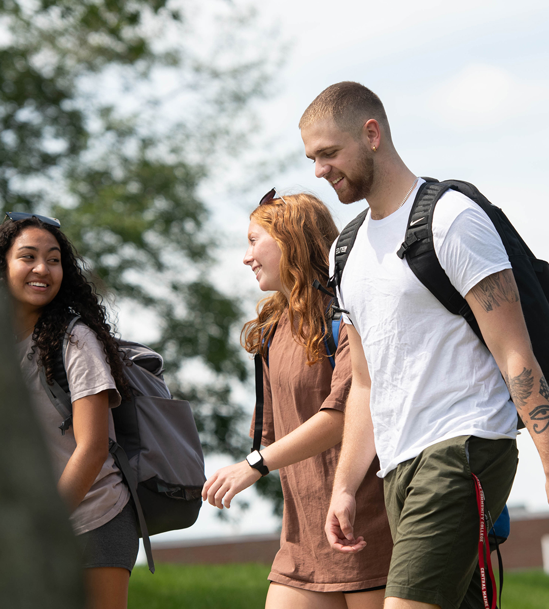 CMCC students walking