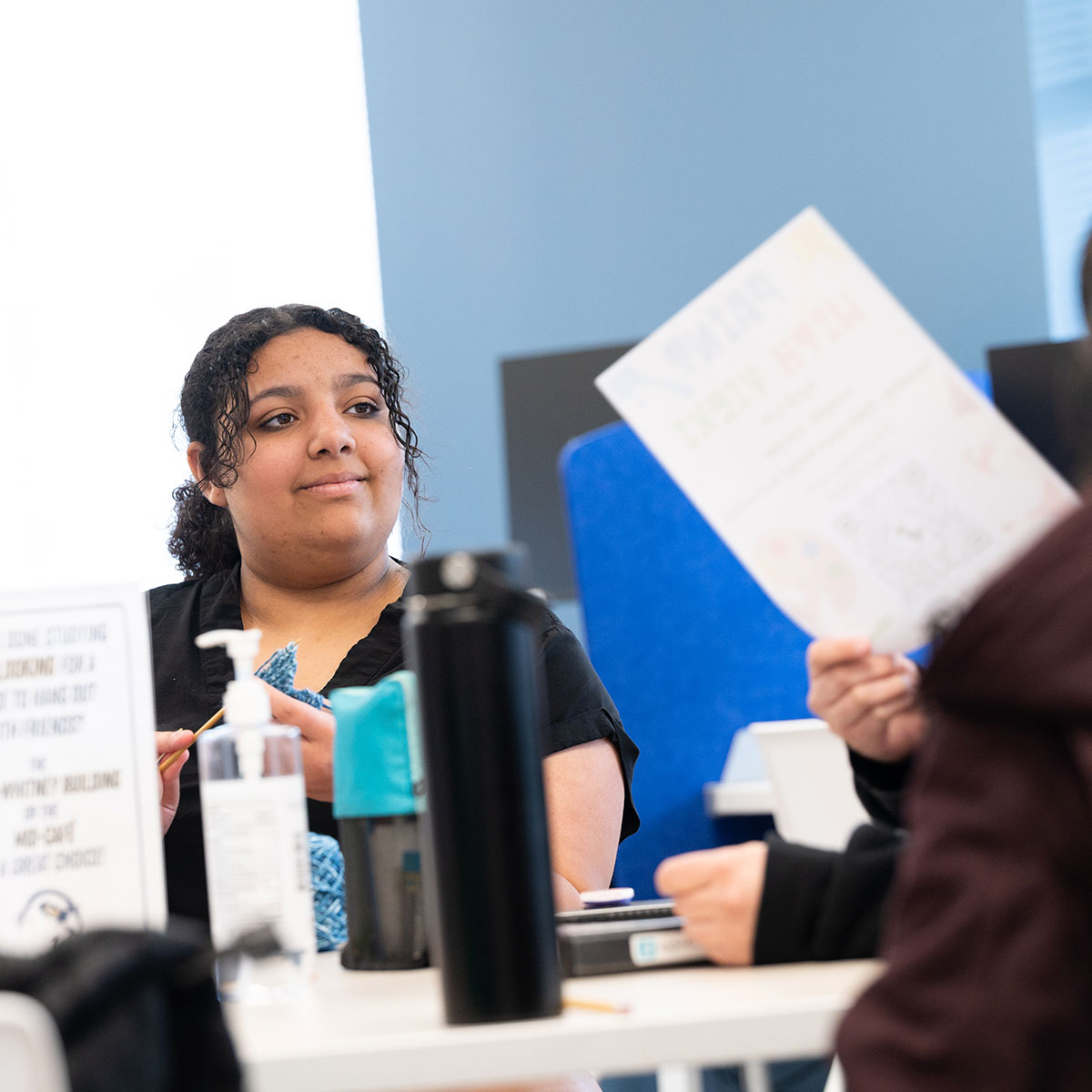 YCCC students in a class