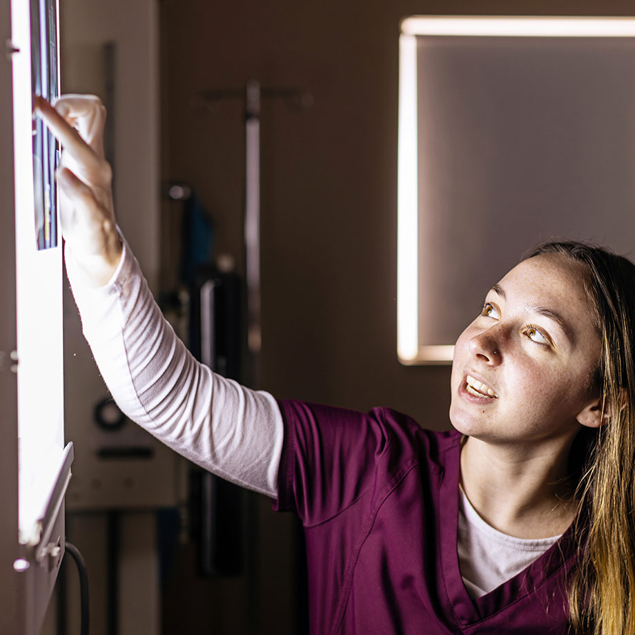 KVCC radiology student