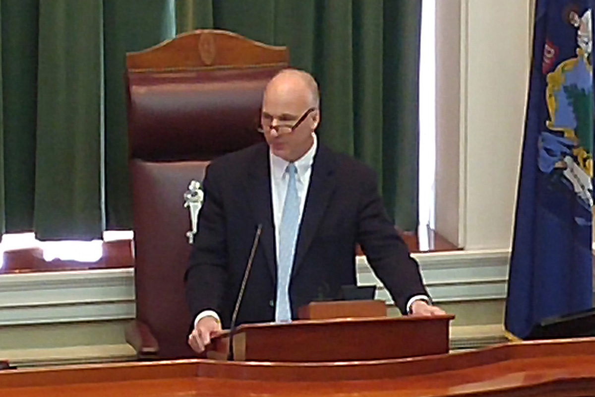 MCCS President addresses the Maine Legislature