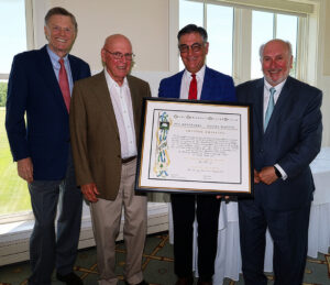 The Maine Community College System (MCCS) Board of Trustees honored former Chief Justice of the Maine Supreme Judicial Court Dan Wathen on Wednesday with trustee emeritus standing for his many contributions and dedication to the students of Maine’s community colleges.