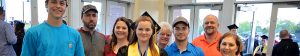 EMCC graduate with family